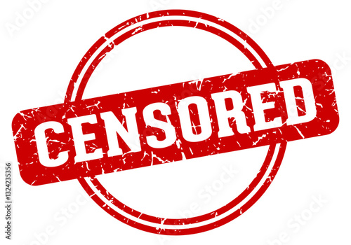 censored stamp