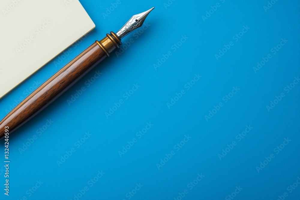 Fototapeta premium Set of tools over blue background, top view with space for text