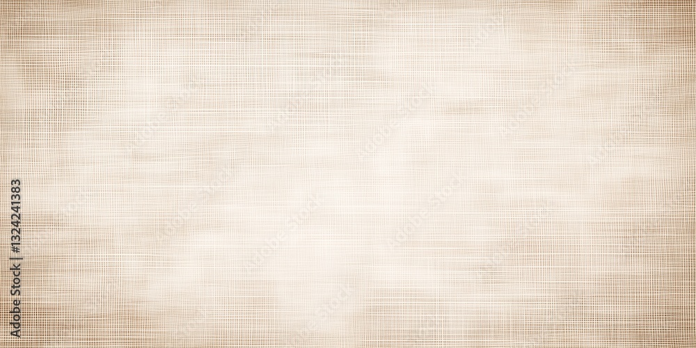 Fototapeta premium Elegant textured background in muted shades featuring a beige base with a distinct brown stripe for design use