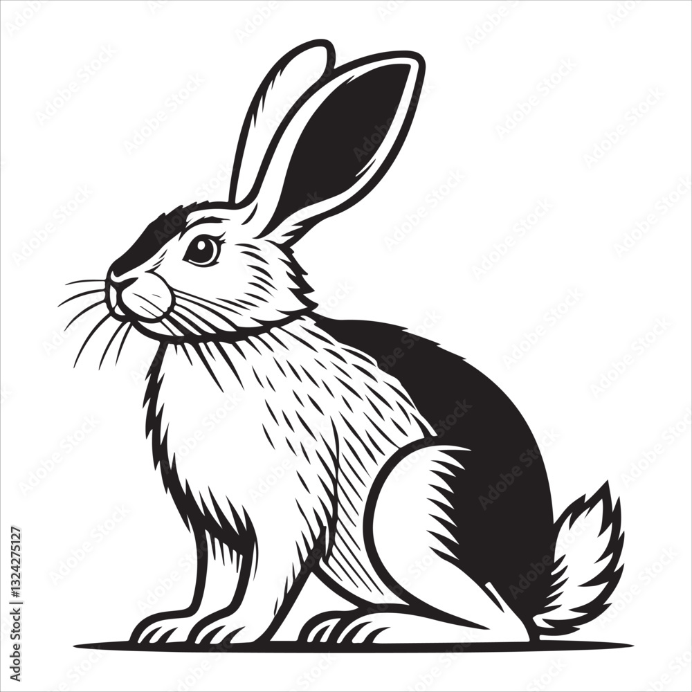 Fototapeta premium Rabbit Vector