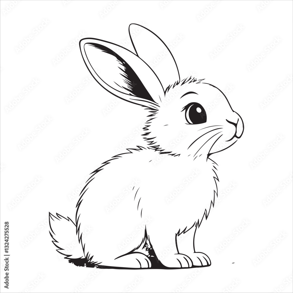 Fototapeta premium Rabbit Vector