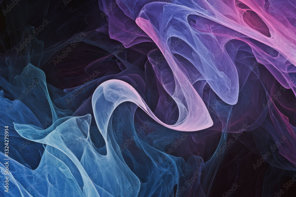 Obraz premium abstract background with blue waves