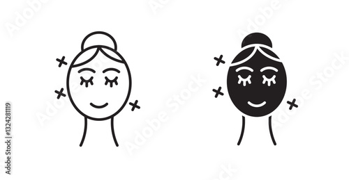 Skincare icons graphics vectors designs