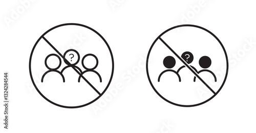 Please do not ask signs graphics vectors designs