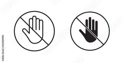 Stop signs graphics vectors designs