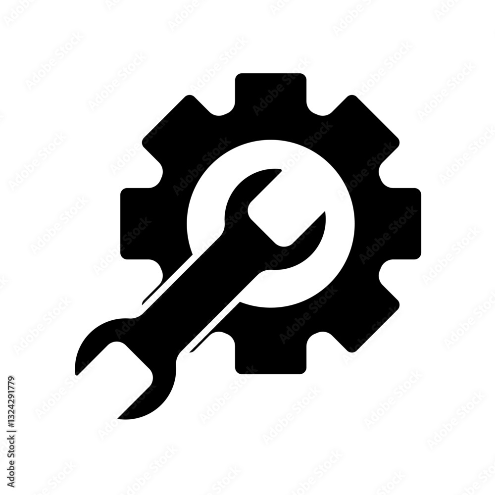 Icon a configuration, isolated against a clean background. Icon a configuration, isolated against a clean background.