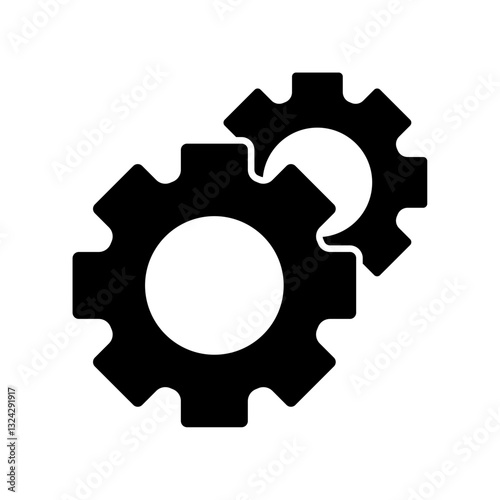 Icon a settings, isolated against a clean background.