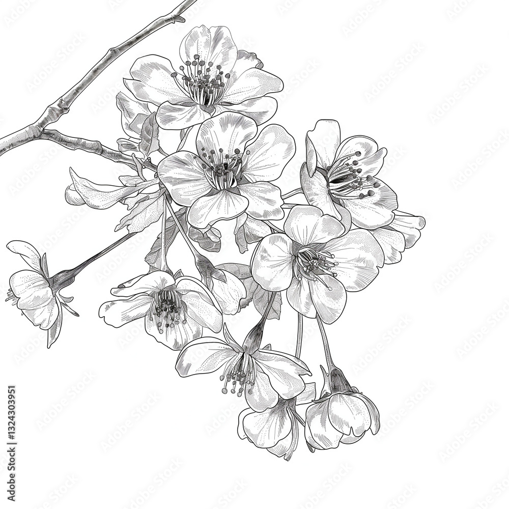 Fototapeta premium Cherry blossoms 