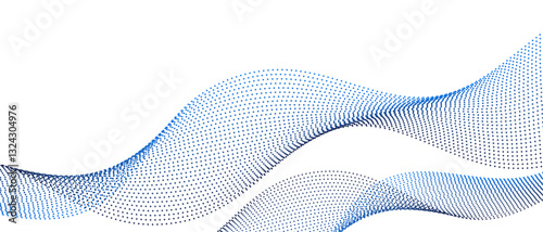Dot Halftone abstract background design.
