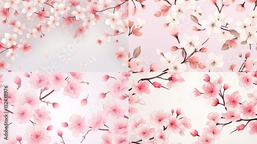 seamless pattern with flower