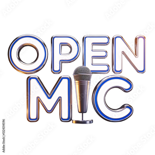 Glossy 3D logo 