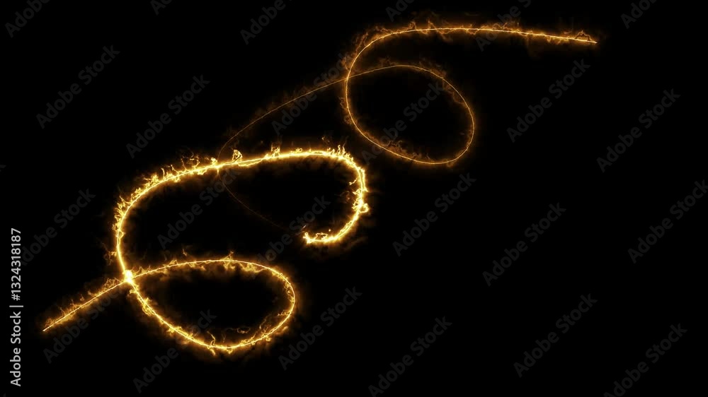 Multi-scene colorful circle light animation - Abstract motion effect on black background Multi-scene colorful circle light animation - Abstract motion effect on black background