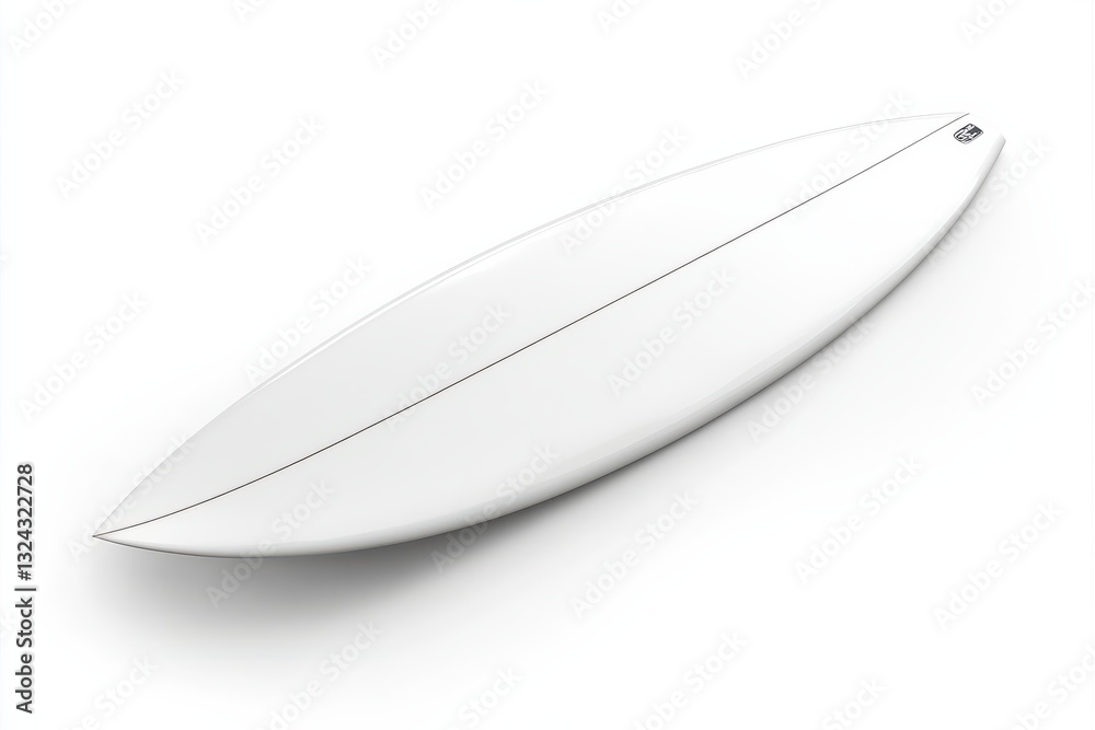 A sleek white surfboard rests on a minimalist backdrop, showcasing artistry and design at its finest isolated on transparent background A sleek white surfboard rests on a minimalist backdrop, showcasing artistry and design at its finest isolated on transparent background