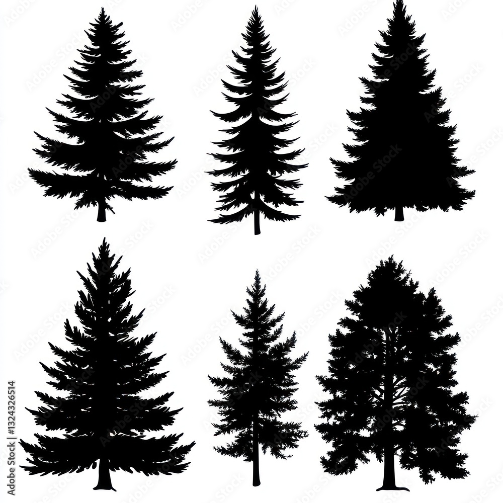 Evergreen Silhouettes Evergreen Silhouettes