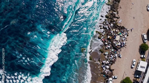 The Waves at the Shore