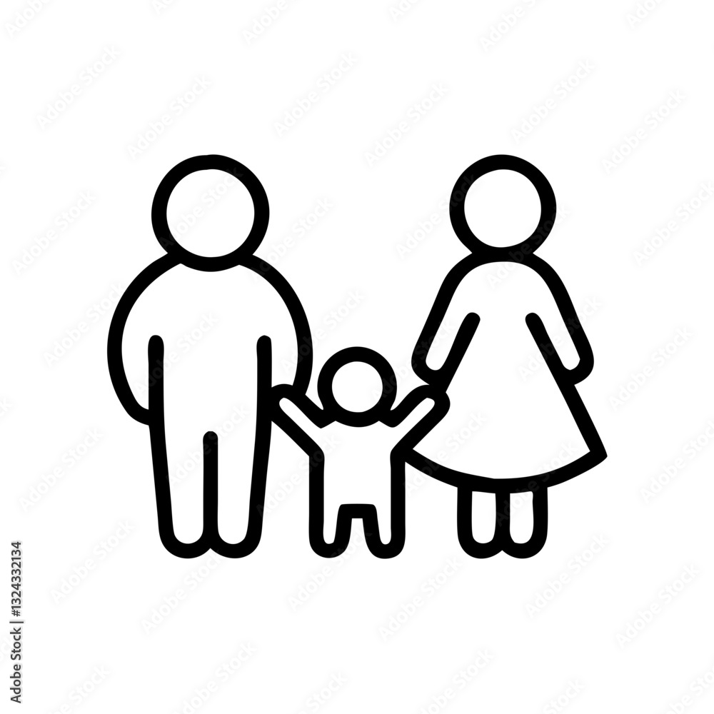familly outline on transparent background
familly outline on transparent background