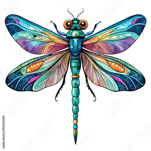 dragonfly vector illustration