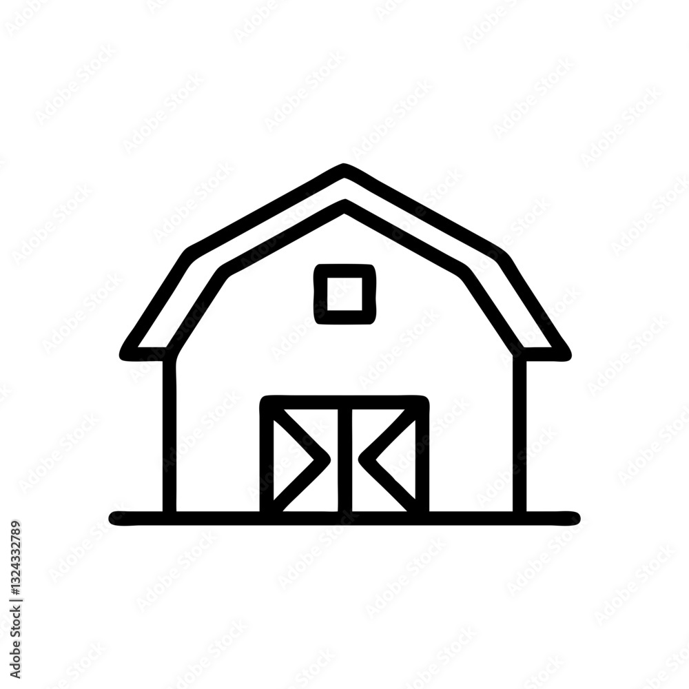barn farm outline on transparent background
barn farm outline on transparent background