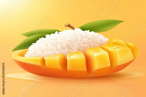 mango sticky rice: delicious thai dessert