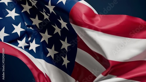 The American Flag in Motion