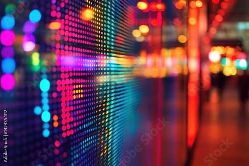 Wallpaper Mural Vibrant Colorful Lights Creating a Bright Abstract Background for Art and Design Projects Torontodigital.ca