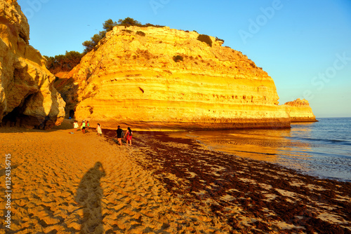 Praia da Marinha, between Portimao and Albufeira, is one of the most beautiful beaches in the Algarve, hiding a series of enchanting bays hidden among the rocks Portugal