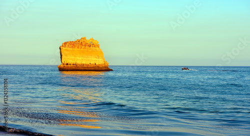 Praia da Marinha, between Portimao and Albufeira, is one of the most beautiful beaches in the Algarve, hiding a series of enchanting bays hidden among the rocks Portugal