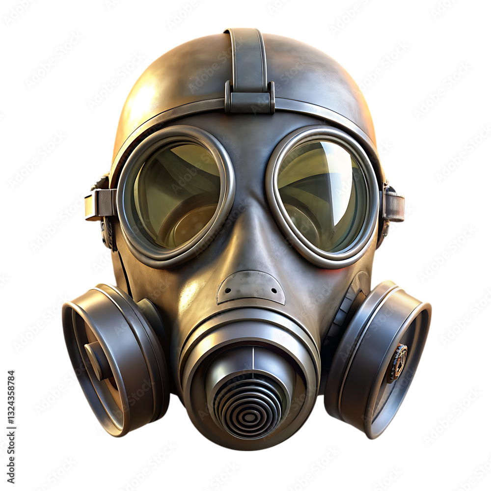 Gas Mask: Military Respirator Gas Mask: Military Respirator