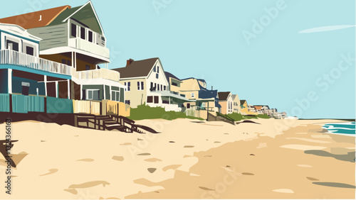 A Walk Along the Jersey Shore Beachfront