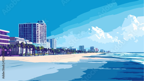 Vibrant Daytona Beach, Florida