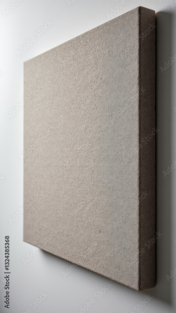 Acoustic wall panel with a textured surface. Acoustic wall panel with a textured surface.