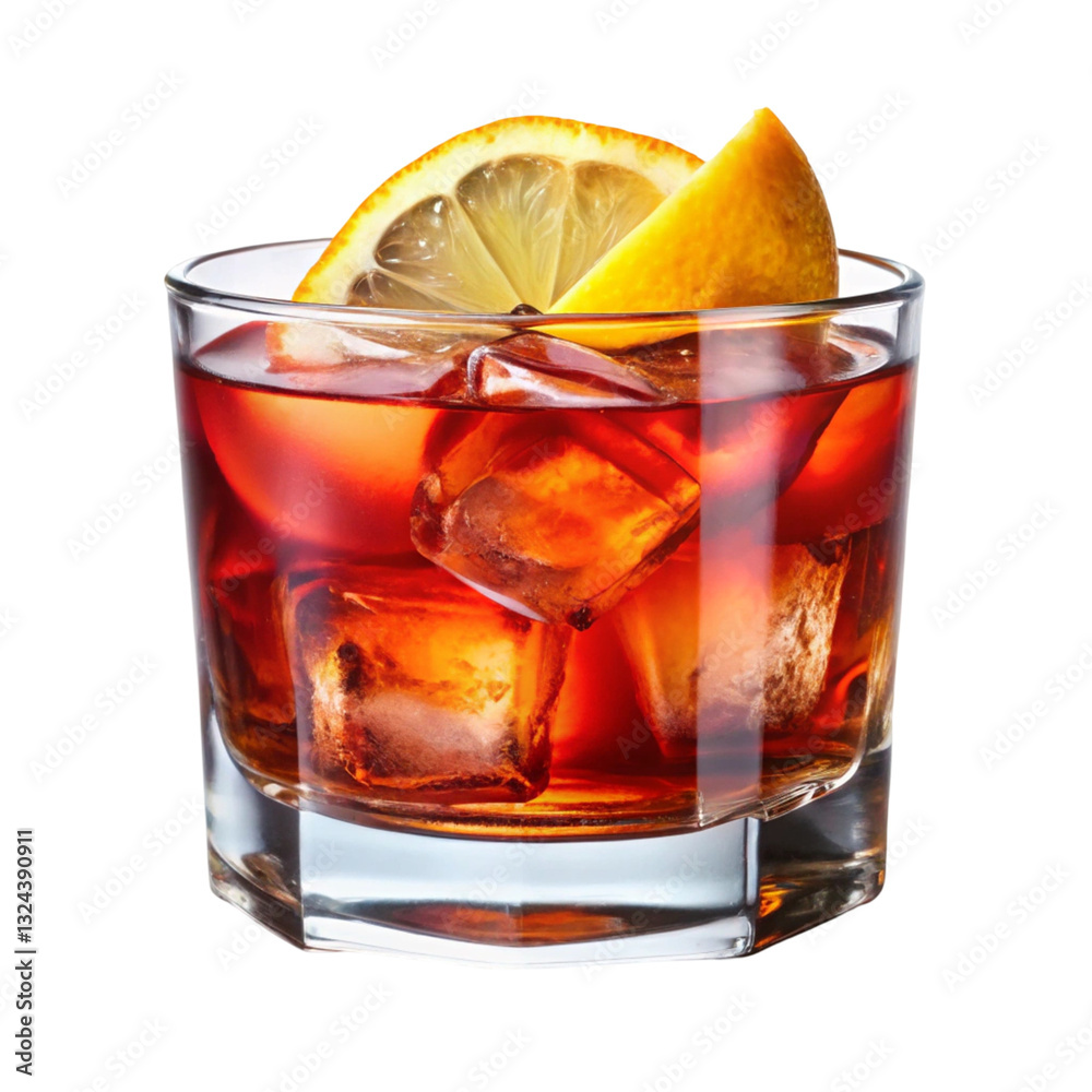 glass of cola with ice glass of cola with ice