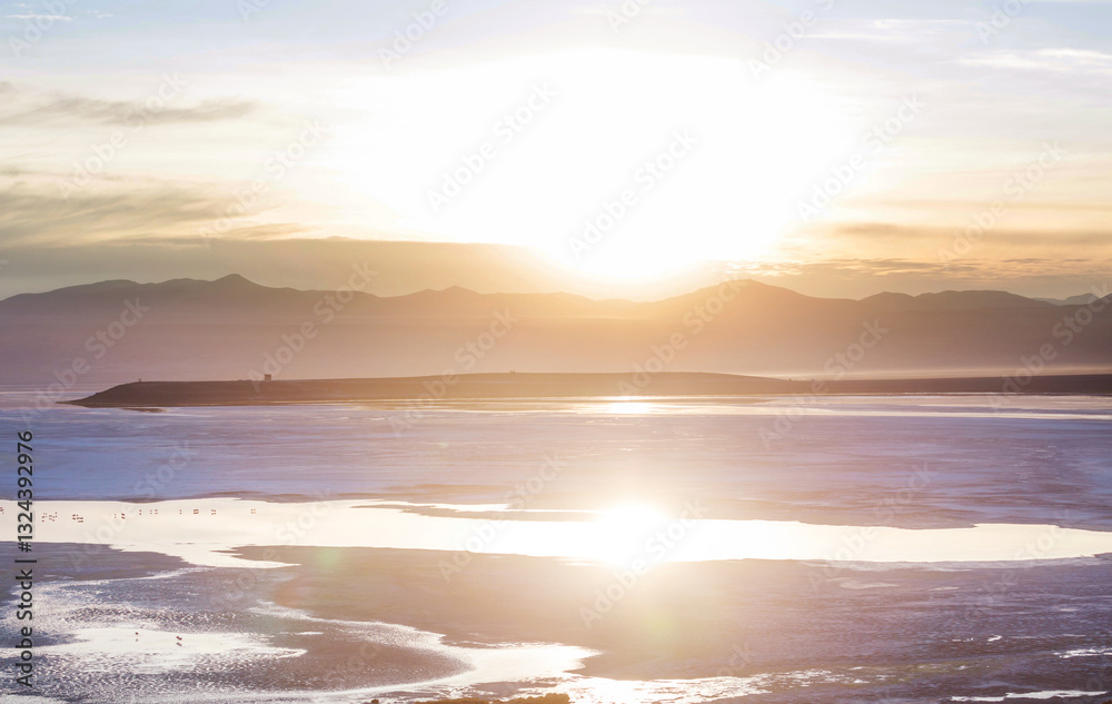 Obraz premium Lake in Bolivia