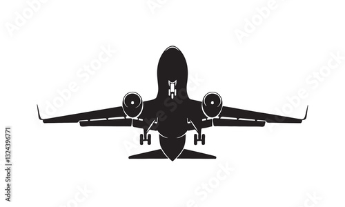 Airplane Icon | Travel and Aviation Symbol. Vector Airplane Icon | Flight and Transport Design