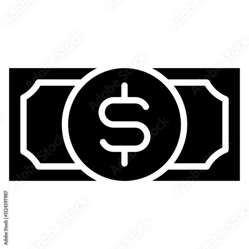 Money Glyph Icon