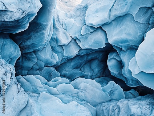 Wallpaper Mural Exploring ice cave formations glacier national park nature photography winter landscape close-up frozen beauty Torontodigital.ca