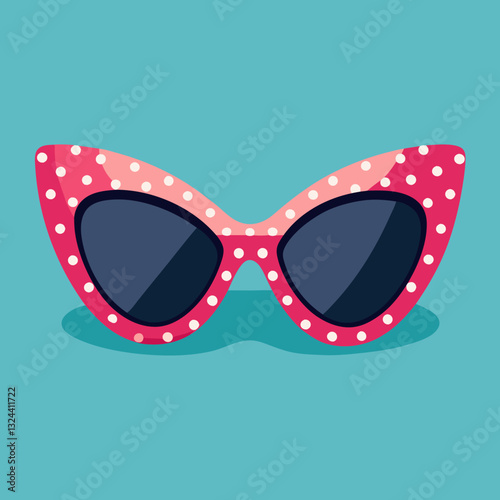 vector illustration of sunglasses