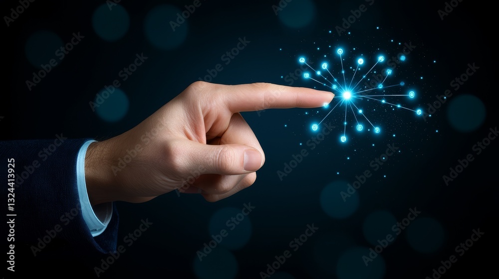 Reach for the stars, aweinspiring image of a person pointing at celestial wonder, igniting dreams of exploration and discovery Reach for the stars, aweinspiring image of a person pointing at celestial wonder, igniting dreams of exploration and discovery