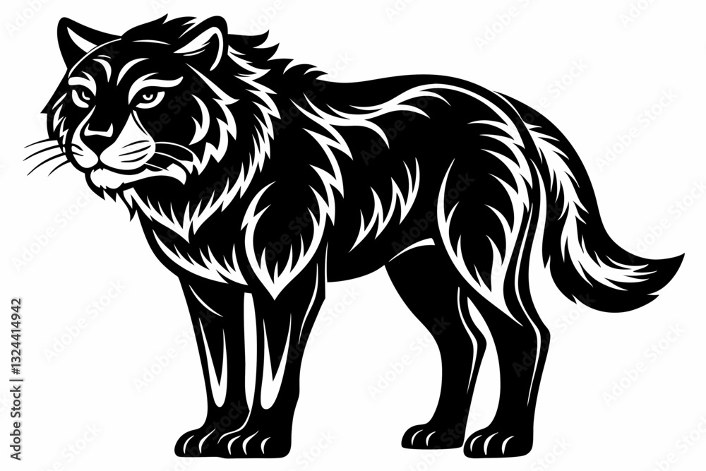 Fototapeta premium Coloring book black vector