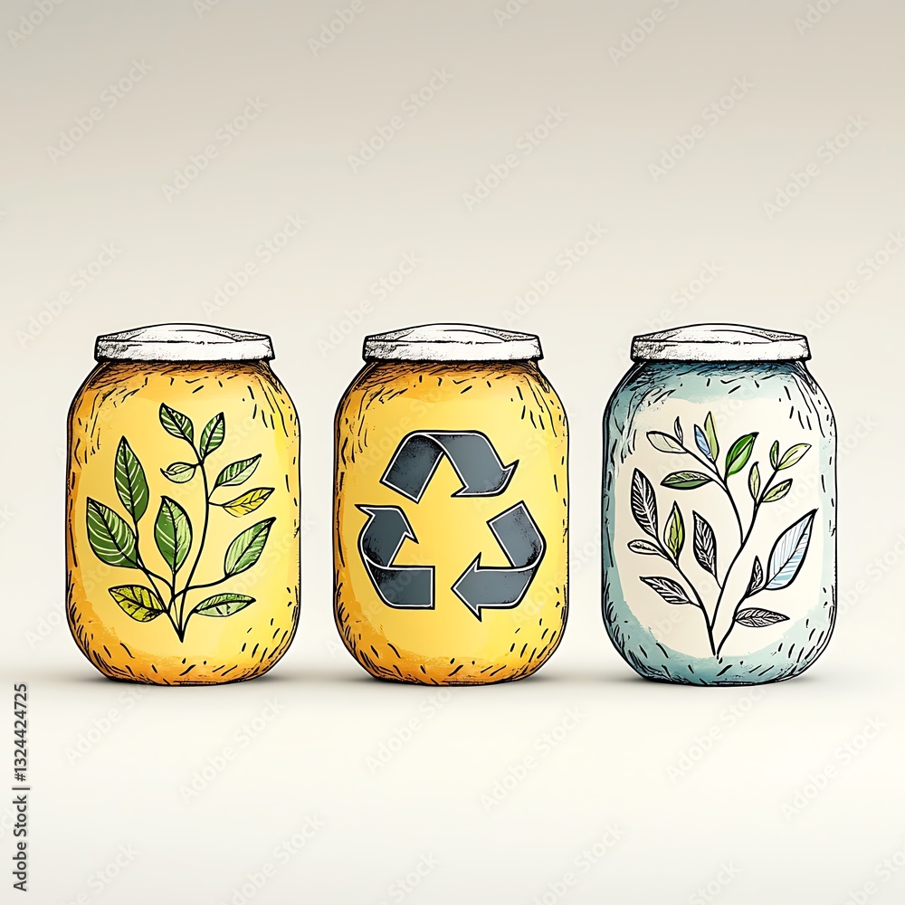 Eco Jars: Recycling & Sustainability. Eco Jars: Recycling & Sustainability.
