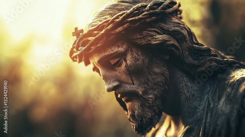 revelation of jesus christ, new testament, religion of christianity, jerusalem of the bible. generative AI