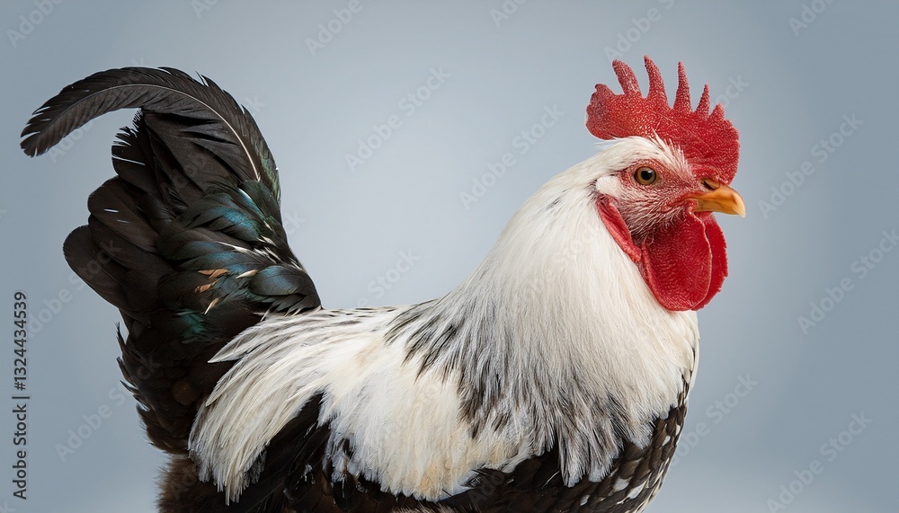 Fototapeta premium rooster on the farm
