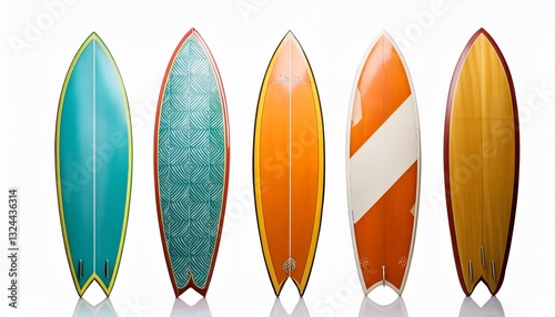 vector illustration of a surfboard