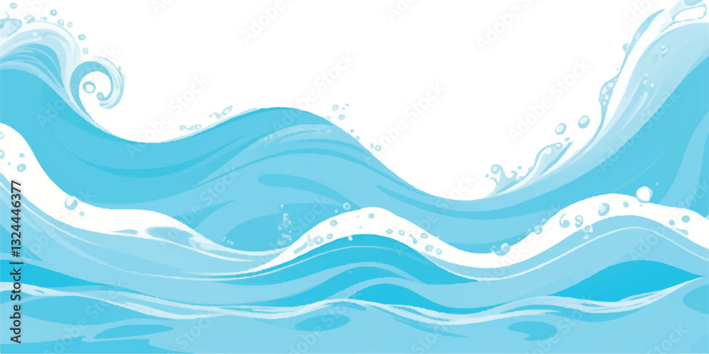 Soft Blue and Green Watercolor Ocean Wave Texture Background Featuring Abstract Waves Perfect for Creative Ocean-Inspired Graphic Design Projects and Elegant Visual Concepts.
Soft Blue and Green Watercolor Ocean Wave Texture Background Featuring Abstract Waves Perfect for Creative Ocean-Inspired Graphic Design Projects and Elegant Visual Concepts.