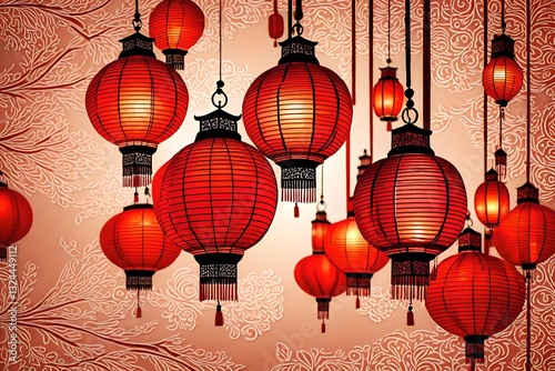 chinese new year lanterns