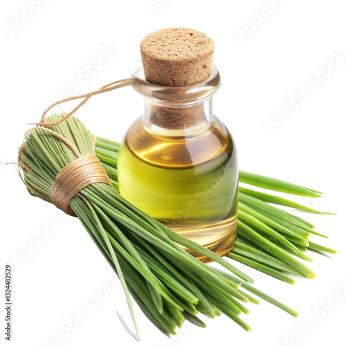 essential oil and lavender