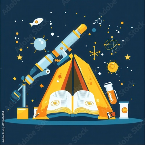 Stargazing Adventure Scene