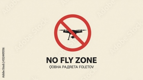 Free Download Restricted Airspace Prohibited Drone Operation Zone Sign - GFXLoad