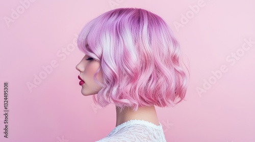 Iridescent soft halo waves dreamlike highfashion beauty aesthetic