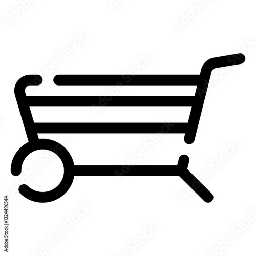 garden cart icon